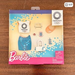 Barbie Tokyo 2020 Olympic Outfit Skirt Set Mattel NIB 2019